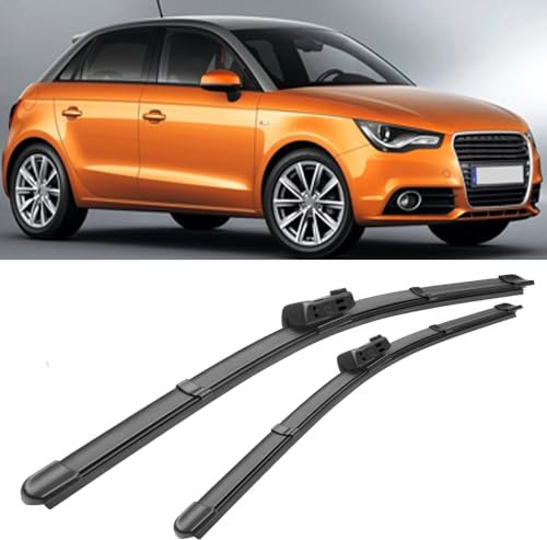 LSMNB Scheibenwischer für Audi A1 5 Door 2010-2018 24+16 Wischblätter klare Sicht Scheibenwischerblätter Autoscheibenwischer Autoteile