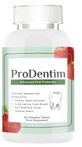 ProDentim Advanced Oral Probiotics (60 CHEWABLE Tablets) Probiotic Gum Health