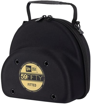 New Era 59Fifty Visor Sticker Cap Carrier Für 2 Caps Schwarz Grün Tragetasche - One-Size