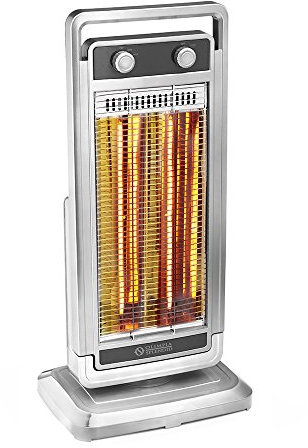 Olimpia Splendid 99610 Solaria Carbon Stufa a Infrarossi, 1100 W, Grigio (Ricondizionato)