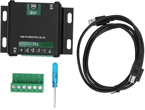 lvifloae Módulo de Puerto Serie USB TTL 300bps a 3Mbps FT232 Chip 2 vías Conversión Aislada USB TTL Módulo de Adaptador Serial múltiples Circuitos ﻿