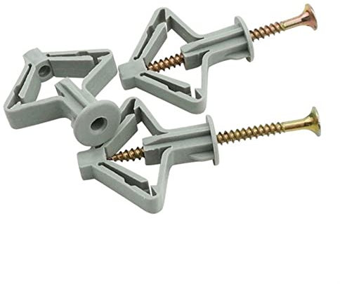 Bulloni ad espansione Tasselli e viti for cartongesso, confezione da 80, 50 mm x 8 mm