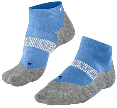 FALKE Herren Laufsocken RU4 Endurance Cool Short M Sso Funktionsmaterial antiblasen 1 Paar, Blau Blue Note 6545, 42-43