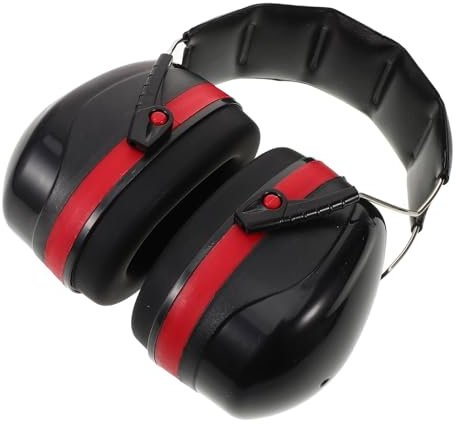 DECORNIJIA Jazz Schlagzeug Headset mit Geräuschunterdrückender Gehörschutzkapsel aus Abs und Schwamm Tragbar und Schützt vor Lärmschäden Beim Outdoor Jagen oder Konzert