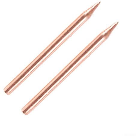 AugustknowU 2PCS For Hand-held Lithium Battery Spot Welder Electrode Tip Welder Accessories