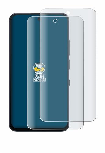 BROTECT Schutzfolie für TCL NxtPaper 70 Pro | 2 Stück Entspiegelnder Displayschutz Made in Germany Matte Full-Screen Folie Full-Cover 3D Curved Anti-Reflexion Montage Kit