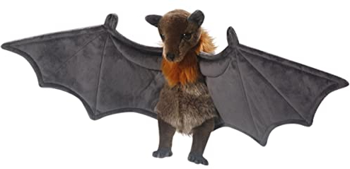 Carl Dick Flughund, Flying Fox, Fledermaus Plüschtier, Kuscheltier ca. 23cm, ca. 60cm Spannweite 3339
