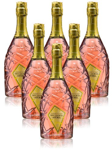 Vino Espumoso Fashion Victim Astoria Lounge Moscato Rosè (6 botellas 75 cl.)