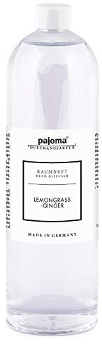 pajoma® Raumduft Nachfüllflasche 1000 ml, Lemongras-Ginger | Nachfüller für Lufterfrischer | intensiver und hochwertiger Duft in Premium Qualität