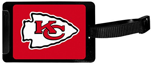 Siskiyou Sports Unisex NFL Kansas City Chiefs Gepäckanhänger, schwarz, 8,3 cm