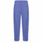 MyShoeStore Pack of 2 Ladies Half Elasticated Trouser Womens Stretch Waist Casual Office Work Formal Pull On Trousers Straight Leg Pants Bottoms with Pockets (Denim, 24/27)