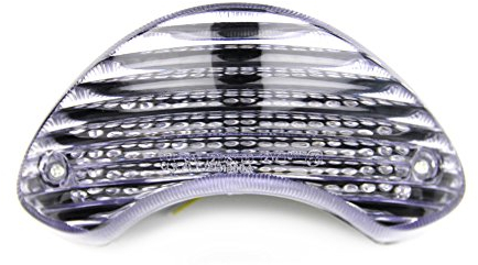 avdb-moto LED-Bremslicht mit integrierten Blinker kompatibel mit Suzuki SV 650, TLS, TLR 1999/2003 (klar)