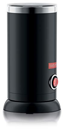Bodum 11870-01US Bistro Electric Milk Frother, 10 Ounce, Black