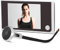 Garsent Türkamera Viewer, 3,5Zoll 120 Grad Türspion Viewer Digital LCD Türsprechanlage Video Intelligente Türklingel Digital Doorbell für Home Security System