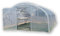 Atout Loisir Serre tunnel PRO-400 larg 4 m , Long 12 m, Façade 1 porte simple et 1 façade pleine