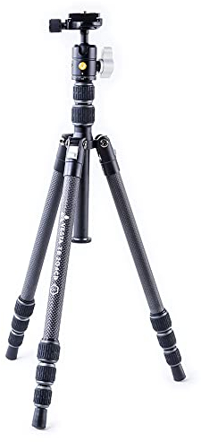 Vanguard Vesta TB 204CB - Trépied de Voyage Compact en Carbone