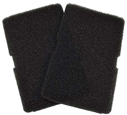 2x Schwammfilter Filtermatte für Wärmepumpentrockner 2964840100 Beko DPS7405 DPU7304 DPU7305 DPU7306, Blomberg Elektra Bregenz TKF 1350 7340 7350 7459 7449 7451 7459, 245 x 158mm