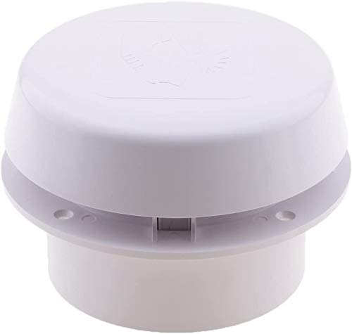 Namvo 12V Mushroom RV Roof Vent Ventilation Fan Waterproof for Camper Trailer Motorhome Smoke Dome, White