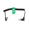 HangTon Power Cable for SmallHD Atomos Ninja V Monitor Hollyland Mars 400s Cosmo Blackmagic Video Assist Studio 4k PRO Aputrue 60d 60X Video Devices PIX-E, Right Angle DC 2.5mm to Locking DC 2.5mm