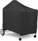 Grill Abdeckung Für 7152/7455, BBQ wasserdichte Schutzhülle Mit Kordelzug, 210D Oxford Schwarz 124 * 65 * 101cm