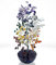DOJA Barcelona | Arbre de Vie 7 Chakras Pierres Naturelles | Arbre Decoratif Grand en Pierres et Cristaux Feng Shui pour Maison | Cristal Guérison Magique 7 Chakra Porte Bonheur | Décoration
