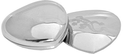 Power Magnetherz TCM 2 Seiten in Edelstahl Body Magnet poliert gravierbar antiallergen Schmerzpflaster TRX Handschmeichler Magnetschmuck 4you # 177 diverse Gravuren (Gegenstück - Salamander)