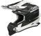 O'NEAL | Motocross-Helm | MX Enduro | ABS-Schale, Lüftungsöffnungen für optimale Kühlung | 2SRS Helmet SLAM V.23 | Erwachsene | Schwarz Weiß | Größe M (57/58 cm)