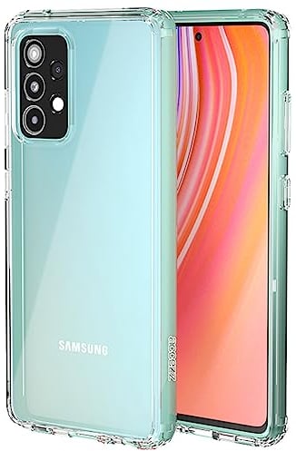 ACCEZZ Hardcase,Backcover kompatibel mit Samsung Galaxy A52(4G/5G)/A52s - Transparent