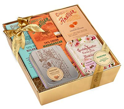Chocolate Amatller Regalo Original (Caja Regalo Chocolate Sensations Mix) Variados, 337 g