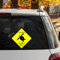 Yelolyio See Turtle Xing Aufkleber Vinyl Aufkleber Vorsicht See Schildkröte Aufkleber Tumbler Aufkleber Tiere Dekor Vinyl Aufkleber Aufkleber für Autos, LKWs, Fenster, Wände, Laptops 27,9 cm (11 Zoll)