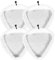 SPARES2GO Microfibre Cloth Cover Pads Compatible with Russell Hobbs RHSM10MR04 RHSM1001 RHSM10AS02 Steam Cleaner Mop (Pack of 4)