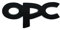 NURCIX Auto Metall 3D Emblem, Für opel opc Kofferraum Logo Buchstabe Aufkleber modifiziertes Abzeichen Sticker Styling Zubehör,A