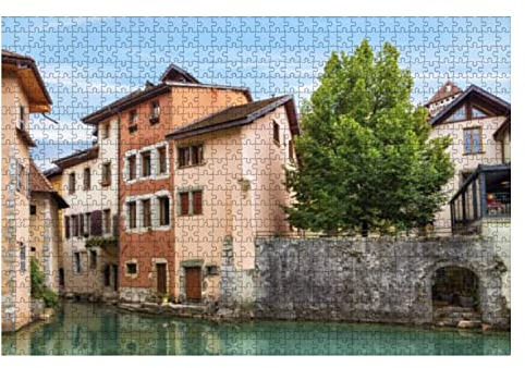Puzzle 1000 Teile Charmante Kanäle In Der Altstadt Von Annecy Holzpuzzlespielzeug Geschenk Puzzlesets Dekompression Freunde Puzzle Für Kinder