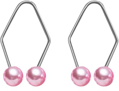 Luojuny 2Pcs Dimple Makers, Facial Dimple Trainer,Natural Dimple Creation Lightweight Compact Size Easy to Wear Face Dimple Trainers Pink