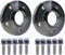 Spurverbreiterung Aluminium Spurverbreiterung Für VW Für Golf 7 MK7 5X112 Mittendurchmesser 57,1 Mm Beschlagener T6-7075-Aluminiumlegierungs-Felgenadapter 1 Stück Spurverbreiterung Spurplatten(Adapter