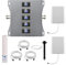 KKBSTR Amplificador 4G Amplificador gsm, Amplificador de Señal 5 Bandas B1/B3/B7/B8/B20, Dos Antenas Interiores