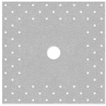 Isolbau Perforierte Wandmanschette P3 Grau - 100 Stück 120 mm Dichtband - Wasserdichte Manschette für Sanitär, Dusche, Bad, Fliesen, Abdichtung Dichtmanschette für Innen- & Außenbereich
