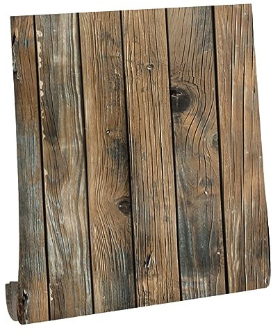 Homoyoyo Papier Peint En Bois 3d Réaliste À Décoller Et Coller Film Pour Rénovation De Maison 0 45 X 6 M