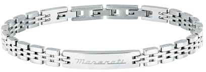 MASERATI Herren-Stahlarmband, ICONIC-Kollektion, Geschenk für Freund JM424AVD65