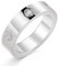 RIXERKOC Liebe Freundschaft Ring für Damen Cubic Zirkonia Edelstahl Versprechen Ring Hochzeit Band Schmuck Valentinstag Geburtstag Muttertagsgeschenke für Frauen Mädchen (Silber-Herz, 8)