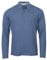 Calvin Klein Mens Long Sleeve Campus Polo Shirt - Denim Blue - XXXL