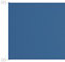 OHOOWOO Toldo vertical tela oxford azul 60x360 cm,Parasol vertical resistente al viento Pantalla de balcón para privacidad Paraguas y sombra
