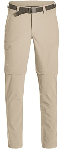 maier sports Herren Wanderhose Torid slim zip, feather gray, 23, 133023