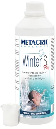 Metacril svernante Double Action antialga et Anti-calcaire à Haute Concentration – Winter S Plus 1 Litre + Doseur Gradué – Expédition immédiate