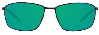 Costa Del Mar Herren Sonnenbrille, mehrfarbige Gläser, Titanrahmen, 63 mm, Sportlich, Quadratisch, Polarisiert, UV-Schutzbeschichtung