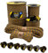 EdcX Paracord 4 mm, 20+ Militärfarben (15 m, 30 m, 50 m, 100 m, 300 m) | Ideal zum Basteln, Camping, Outdoor | 100% Nylonseil 4 mm | Taktische Kordel 550 Typ III (Huntin Season, 15 m)