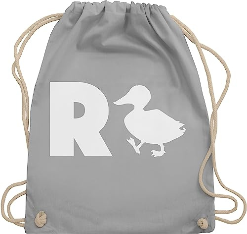 Turnbeutel Rucksack - Rentner - Taschen - R Ente Geschenk Rente Geschenke Ruhestand I - Unisize - Hellgrau - abschiedsgeschenke für frauen retirement duck beutel zum abschied pension rentenbeginn