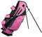 CHENG BAG Golftasche, Im Freien Regendicht Hohe Kapazität rutschfest Gummibasis 4 Unabhängige Buchsen für Unisex Kinder Anfänger (Farbe : Rosa, größe : 76 * 22 * 28cm)
