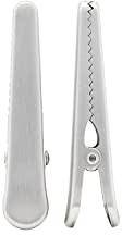 Nicolas Vahe, Clip, Rostfreier Stahl, 2 Stück/Pkg., l: 8 cm, b: 1.5 cm