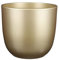 Mica Decorations Blumentopf Tusca Keramik rund Gold (H 25 x D 28 cm)